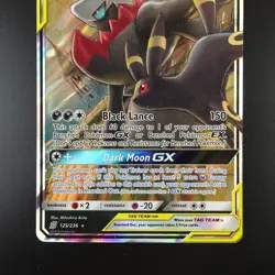 Umbreon & Darkrai GX 125/236 Pokemon Unified Minds Holo Full Art Card - Image 3