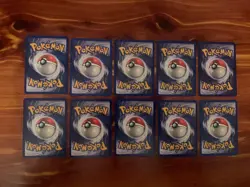 10 VINTAGE Pokemon Cards from Classic WOTC Sets!! - Image 2