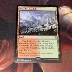 Wooded Foothills X1 Mtg Khans Of Tarkir Lp - Image 1