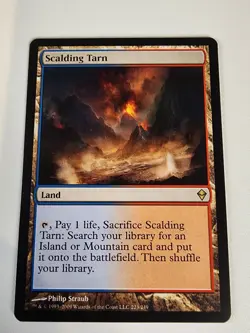 MTG NM Scalding Tarn Zendikar Regular. Magic The Gathering - Image 1