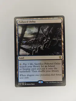 Polluted Delta Khans of Tarkir Regular - Image 1