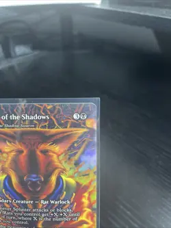 MTG TMNT - Splinter of the Shadows (Ashcoat) - Foil Borderless Mythic - Image 3