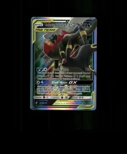 Fan-Art READ DESCRIPTION BELOW HOLO UMBREON Card DARKRAI Pokemon Card p3 - Image 1