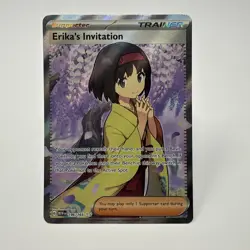 Scarlet & Violet- 151- Erika's Invitation- 196/165- NM Pokemon - Image 1