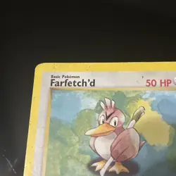 FARFETCH'D 40/130 UNCOMMON BASE SET 2 POKEMON LP - Image 3