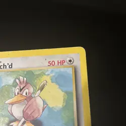 FARFETCH'D 40/130 UNCOMMON BASE SET 2 POKEMON LP - Image 5