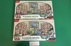 POKEMON TCG: Scarlet & Violet 151 Blooming Waters Collection lot of 2 SEALED NEW - Image 1