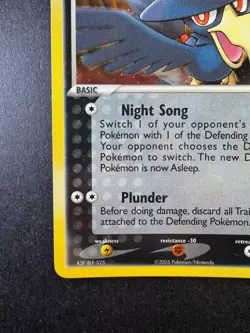 Pokemon Murkrow Rev Holo EX Unsern Forces 30/115 2005 - Image 4