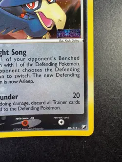 Pokemon Murkrow Rev Holo EX Unsern Forces 30/115 2005 - Image 5