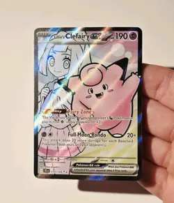 Lillie's Clefairy ex 173/159 Ultra Rare Journey Together Pokemon NM - Image 3