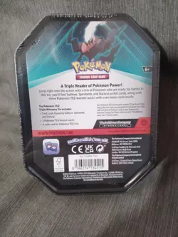 Pokemon TCG: Darkrai Triple Whammy Collector's Tin-BRAND NEW-FACTORY SEALED - Image 3