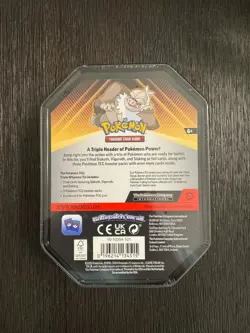 Pokemon Slaking Triple Whammy Collector's Tin (New/Sealed) - 3 Promos + 3 Packs - Image 2
