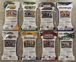 Lot Of 8 Sealed Unweighed Vintage Pokemon Blister Booster Packs - Image 2