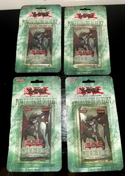 YuGiOh! TCG 4 Power Of the Duelist Blister Booster Pack Unlimited Factory Sealed - Image 1