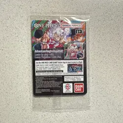 Bandai Namco One Piece CCG Monkey.D.Luffy US Voyage Promo Full Art Holo P-055 - Image 2