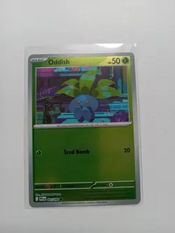Oddish 001/094 Phantasmal Flames Reverse Holo NM Pokemon Card - Image 1