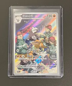 Pokemon Card TCG Excadrill 174/162 SV05: Temporal Forces Holo Rare Near Mint - Image 3