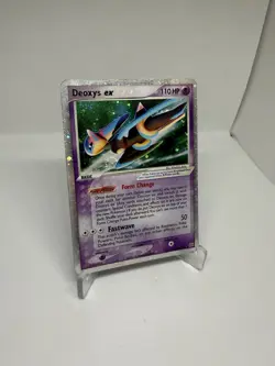 Pokemon Deoxys EX Holo Rare Card 93/106 2005 Vintage - Image 3