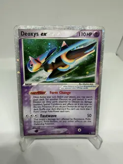 Pokemon Deoxys EX Holo Rare Card 93/106 2005 Vintage - Image 4
