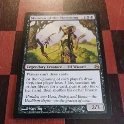 Mtg Maralen of the Mornsong NM Morningtide Elf Wizard Commander Card Rare - Image 2