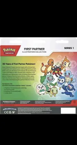 Pokemon TCG First Partner Illustration Collection Series 1 PRESALE Ships 3/20 - Image 2