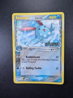 2005 Pokemon Azumarill EX Delta Species Reverse Holo 19/113 - Image 1
