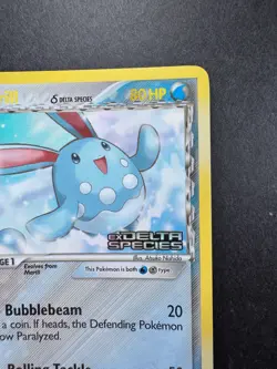 2005 Pokemon Azumarill EX Delta Species Reverse Holo 19/113 - Image 3