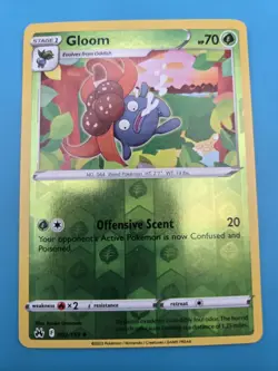Pokemon - Gloom 002/159 - Reverse Holo - Crown Zenith - NM/M - Image 1