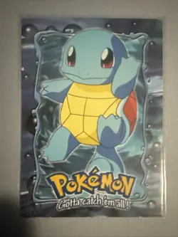 1999 Pokemon Topps The First Movie Evolution Squirtle #E7 of 12 - Image 1