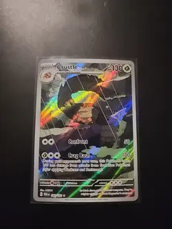 Pokemon TCG Paradox Rift Crustle 183/182 Illustration Rare - Image 1