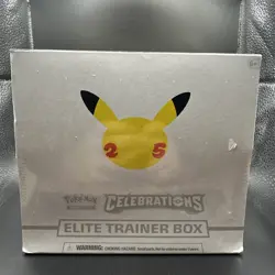 2021 ETB Pokemon 25th Anniversary Celebrations Elite Trainer Box 820650809439 - Image 1