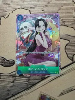 Boa Hancock Alt Art OP13-051 R Carrying on His Will ONE PIECE Card Japanese - Image 1