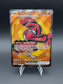Oricorio ex 110/094 Me02 Phantasmal Flames PFL Ultra Rare UR Pokemon Card TCG NM - Image 1