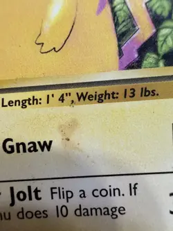 Pikachu 87/130 Base Set 2 Pokemon Card - Image 3