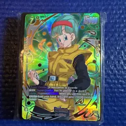 Bulma FB04-068 1st Anniversary Promo Alternate Art Dragon Ball Card Fusion World - Image 1