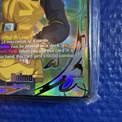 Bulma FB04-068 1st Anniversary Promo Alternate Art Dragon Ball Card Fusion World - Image 4