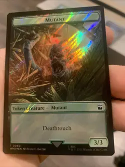 MTG Copy Mutant Double-Sided Token (Surge Foil) Universes Beyond: Doctor Who - Image 1