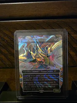 HALO FOIL - Myrel, Shield of Argive - Encyclopedia Secret Lair MTG NM - Image 1