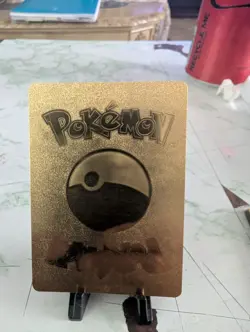 Pokemon Pikachu 70HP Gold Foil Fan Art Card 075/073 - Image 2