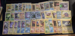 Pokemon TCG 240+ Vintage Non-holo Lot 1st Editions Base Set Jungle Fossil - Image 3