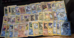 Pokemon TCG 240+ Vintage Non-holo Lot 1st Editions Base Set Jungle Fossil - Image 4