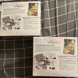 TWO Pokemon Prismatic Evolutions Elite Trainer Box ETB BRAND NEW SEALED - Image 2