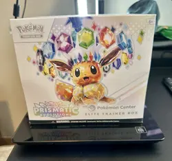 Pokemon TCG Prismatic Evolutions Pokemon Center Elite Trainer Box (ETB) - Image 1