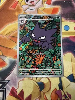 Pokemon TCG - Haunter 027 Illustration Rare Holo Mega Evolution Promo | NM - Image 1