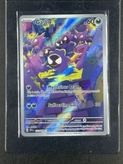 2024 Pokemon TCG - Gastly - Temporal Forces IR No. 177/162 | NM - Image 1