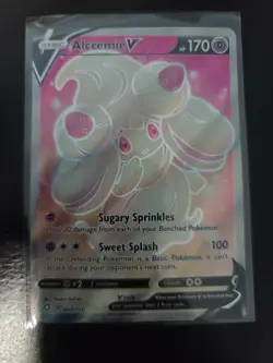 Pokemon TCG - Alcremie V 064/072 Ultra Rare - Shining Fates - Pack Fresh NM/M - Image 1