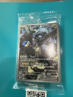 2026 N's Zekrom 031 MEP Ascended Heros ETB Promo Pokemon Center Stamp SEALED - Image 1