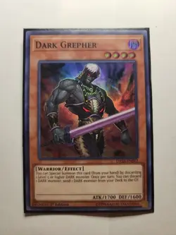 Yugioh - Dark Grepher DASA-EN042 1st Edition - Dark Saviors NM - Image 1