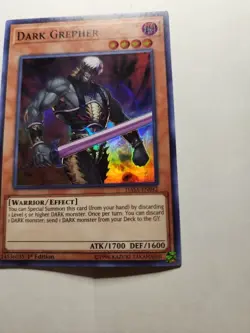 Yugioh - Dark Grepher DASA-EN042 1st Edition - Dark Saviors NM - Image 5