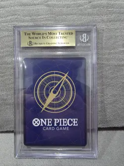 One Piece CCG Monkey.D.Luffy OP09-119 Manga Beckett BGS 9.5 - Image 2